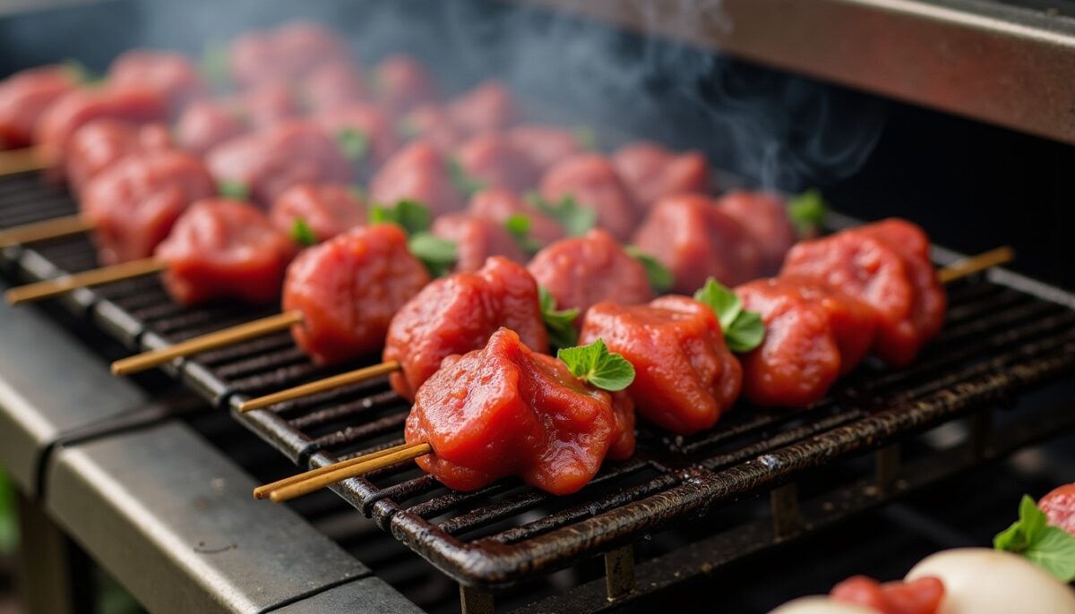 Brochettes barbecue de la boucherie La Garde : un voyage savoureux à chaque bouchée