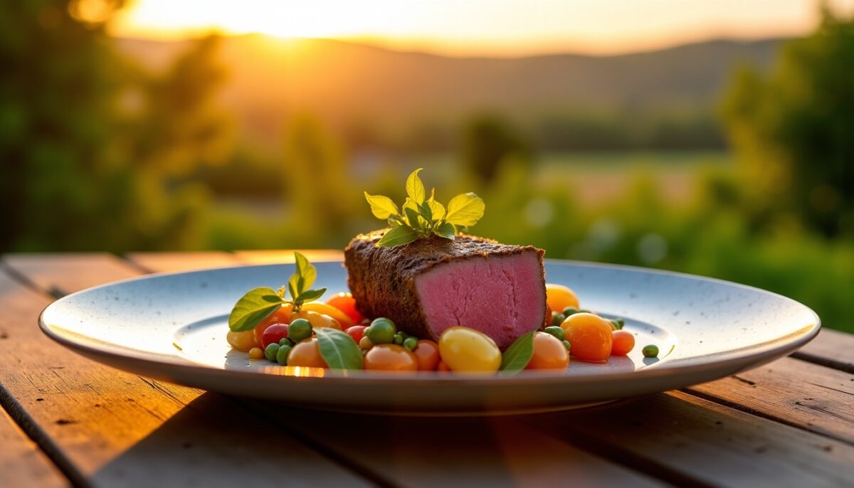 Saveurs champêtres : la tête de veau sublimée par une sauce gribiche réinventée