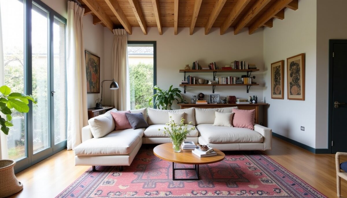 Poutres couleur lin : conseils élégants et idées déco pour sublimer votre intérieur