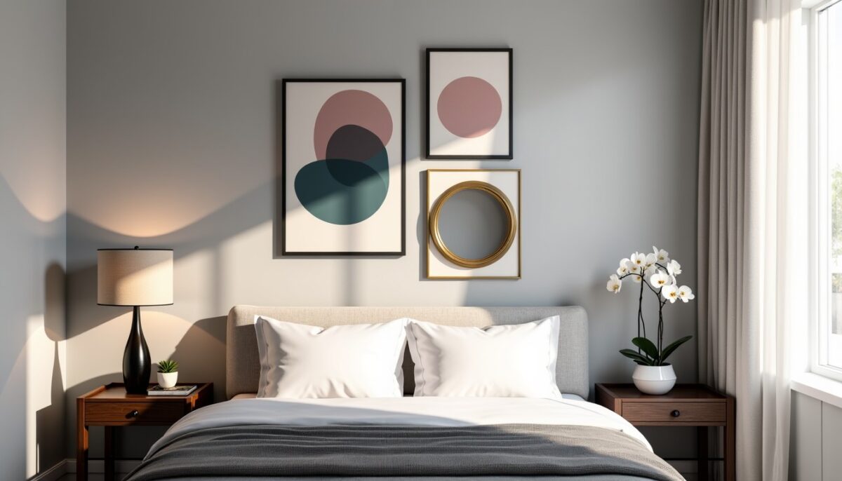 Inspiration déco murale : sublimez votre chambre adulte avec élégance et modernité
